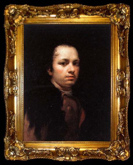 framed  Francisco de goya y Lucientes Self-Portrait, ta009-2